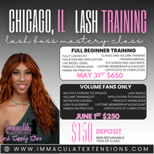Load image into Gallery viewer, Chicago IL Lash training