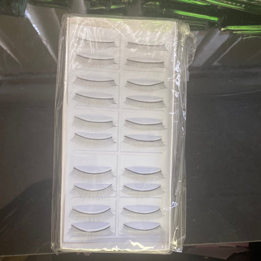 10 pair practice lash strips