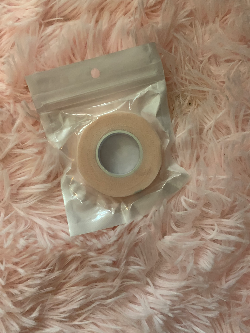 3 pcs Pink microporous eyelash tape