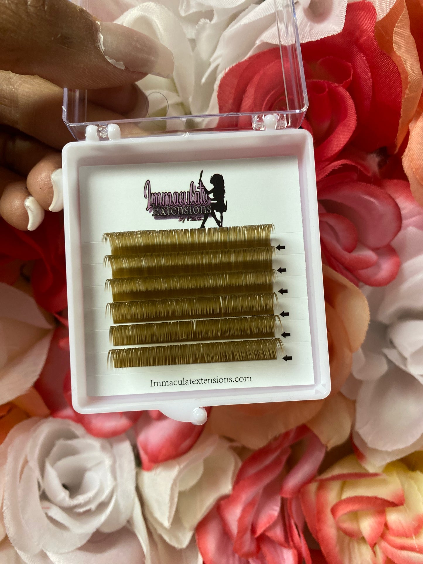 Mini color lash tray